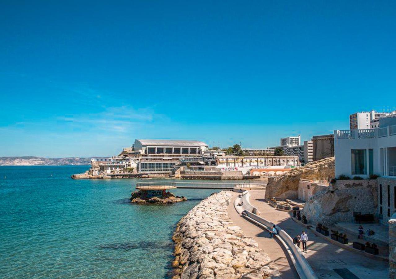 Апартаменты T2 - Plage Des Catalans - Cosy Марсель Экстерьер фото